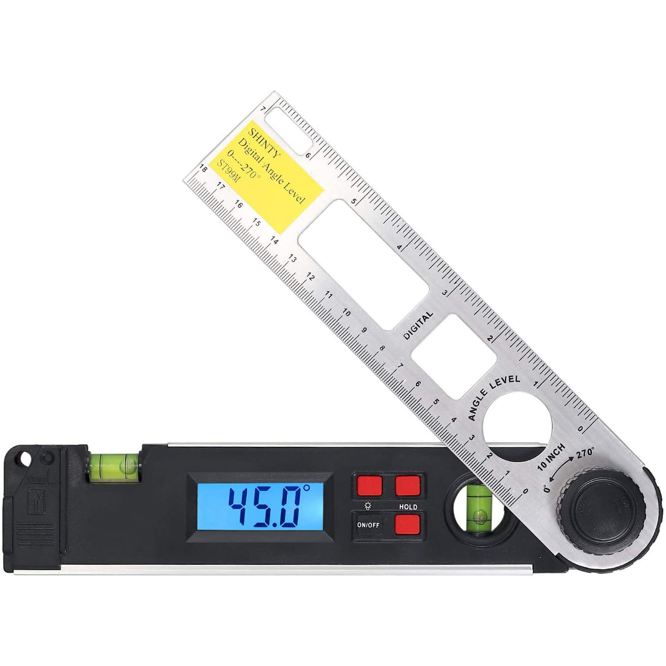 Proster Angle Gauge 0~270° Digital LCD Inclinometer