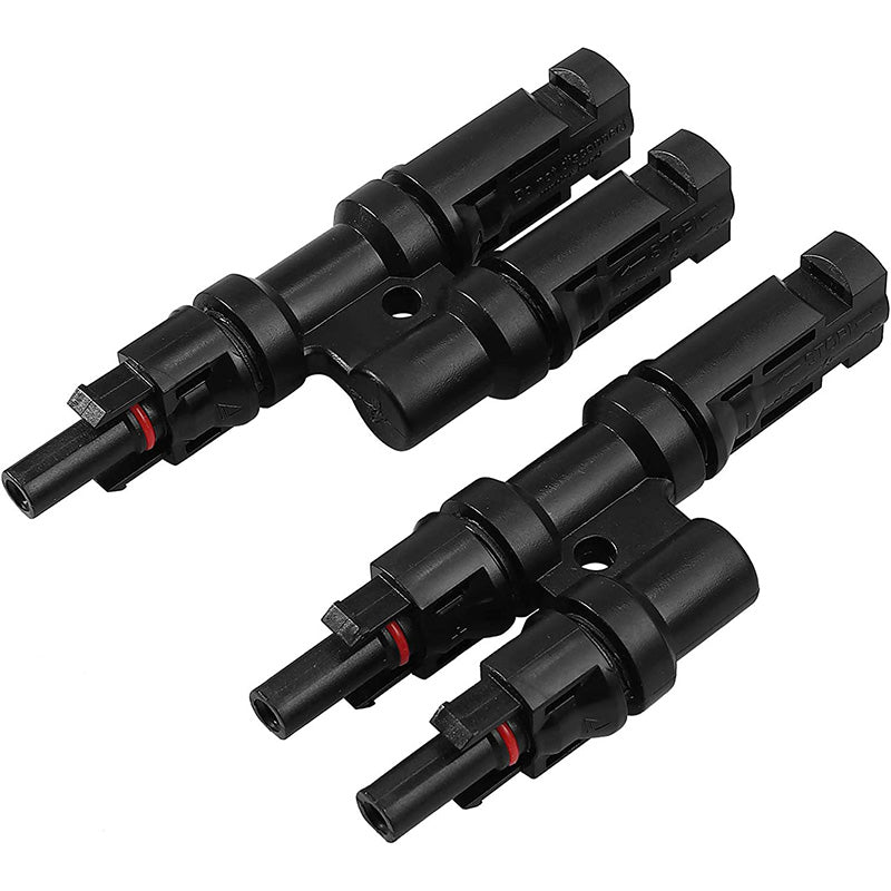 Proster 1 Pair Solar Panel Y Branch Connectors IP67 Waterproof