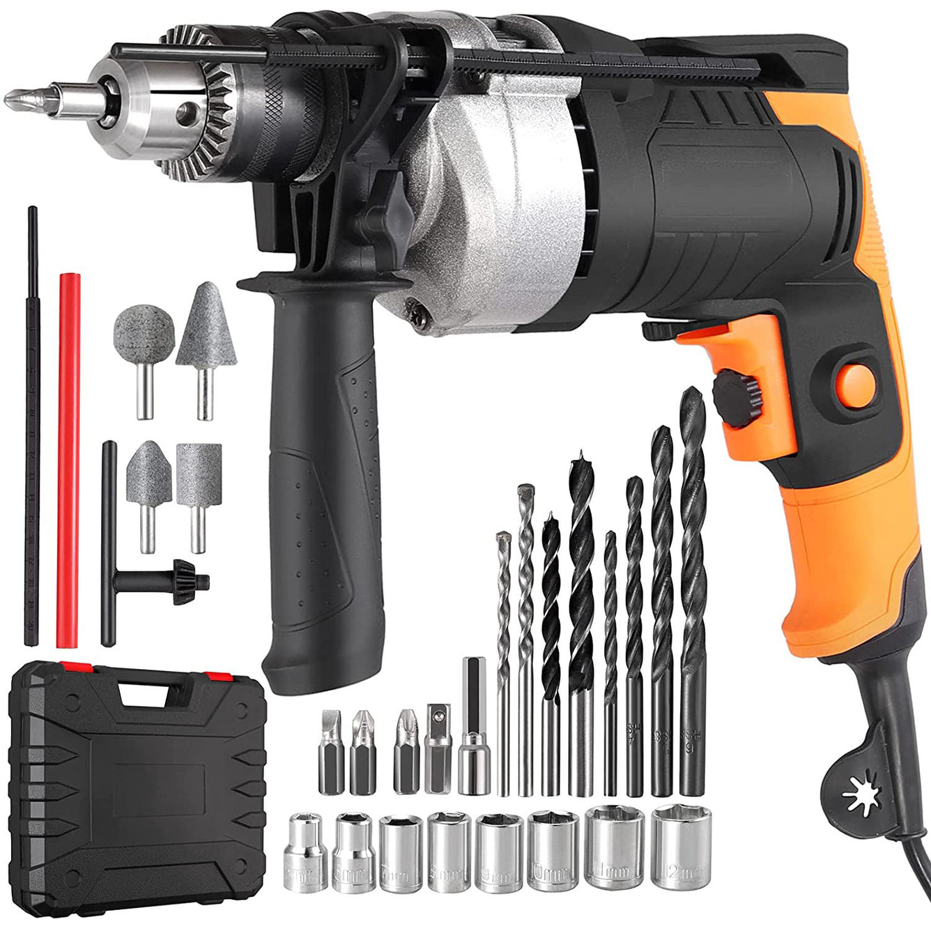 Proster 780W Corded Hammer Drill Kit