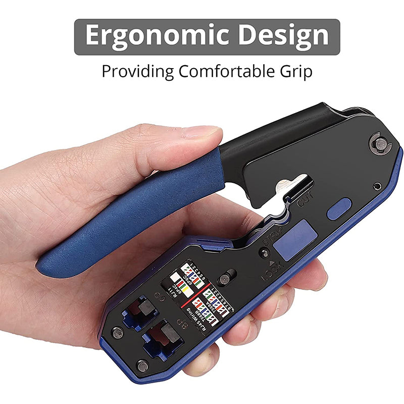 Proster RJ45 Crimp Tool Set Network Crimping Tool