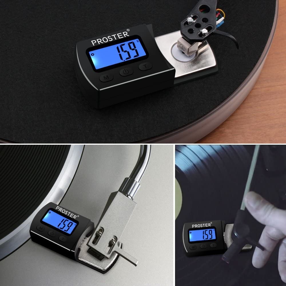 Proster Digital Turntable Stylus Force Scale Gauge Tester
