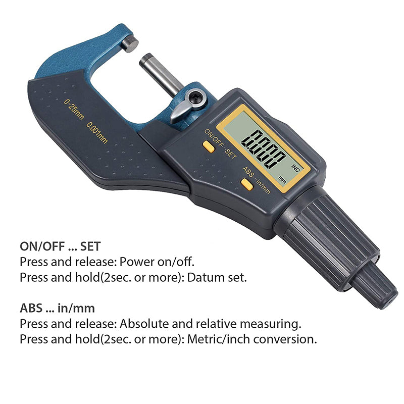 Proster Digital Micrometer 0-1