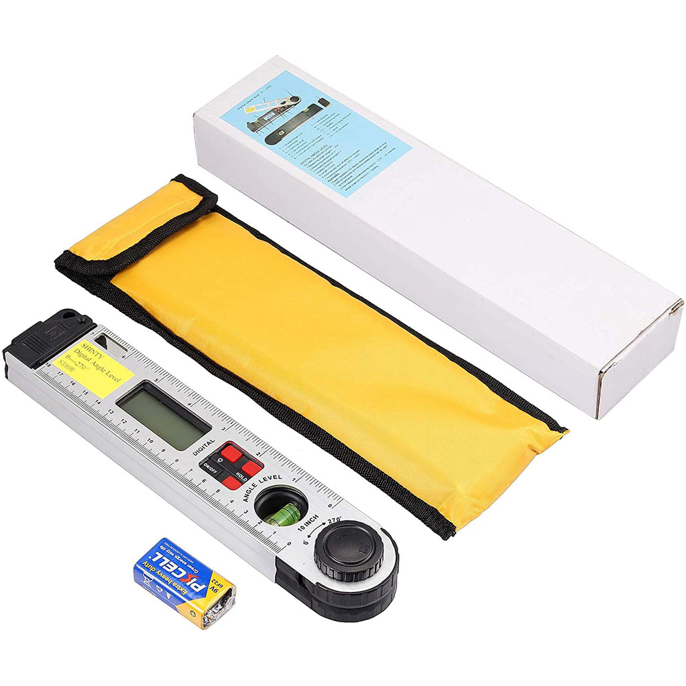 Proster Angle Gauge 0~270° Digital LCD Inclinometer