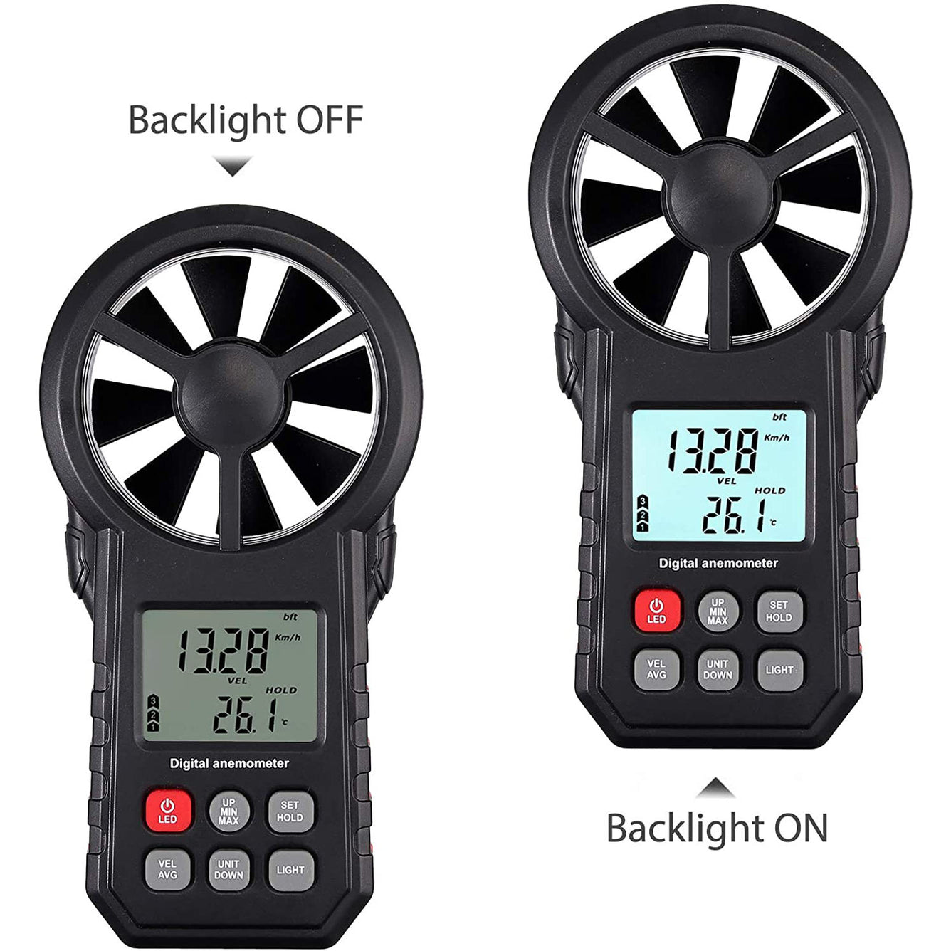 Proster Digital Anemometer Wind Speed Meter