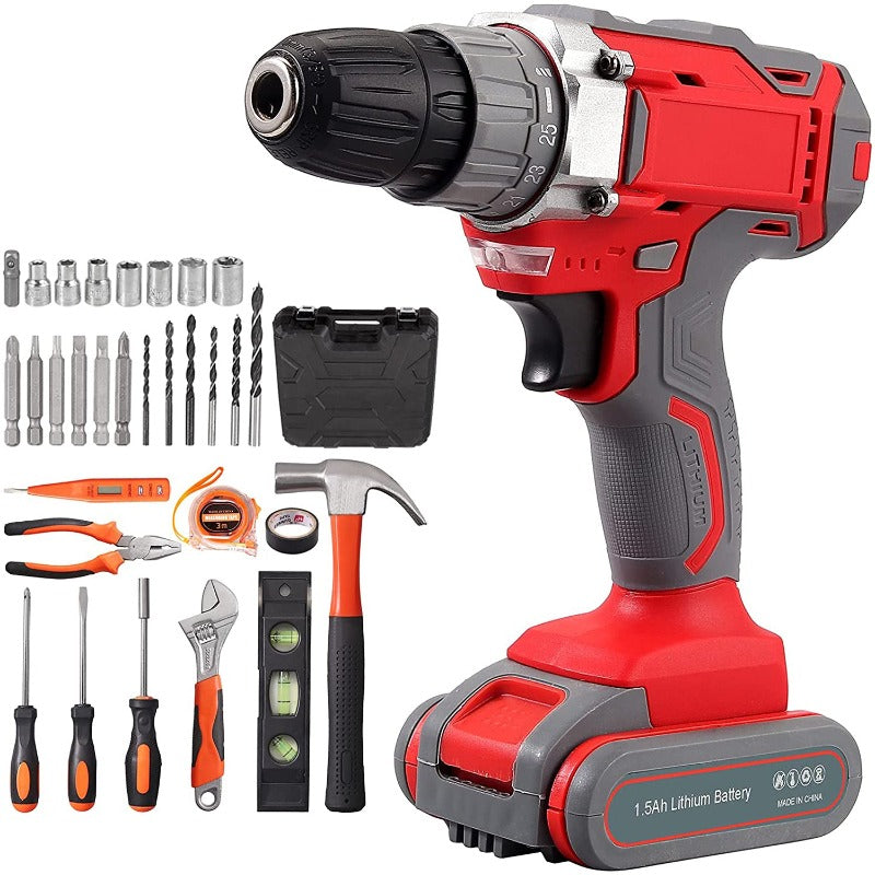 Proster Household Tool Kit with Drill Tool Kit Set