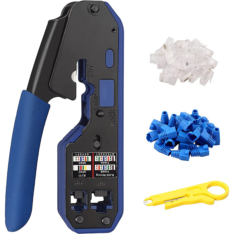 Proster RJ45 Crimp Tool Set Network Crimping Tool