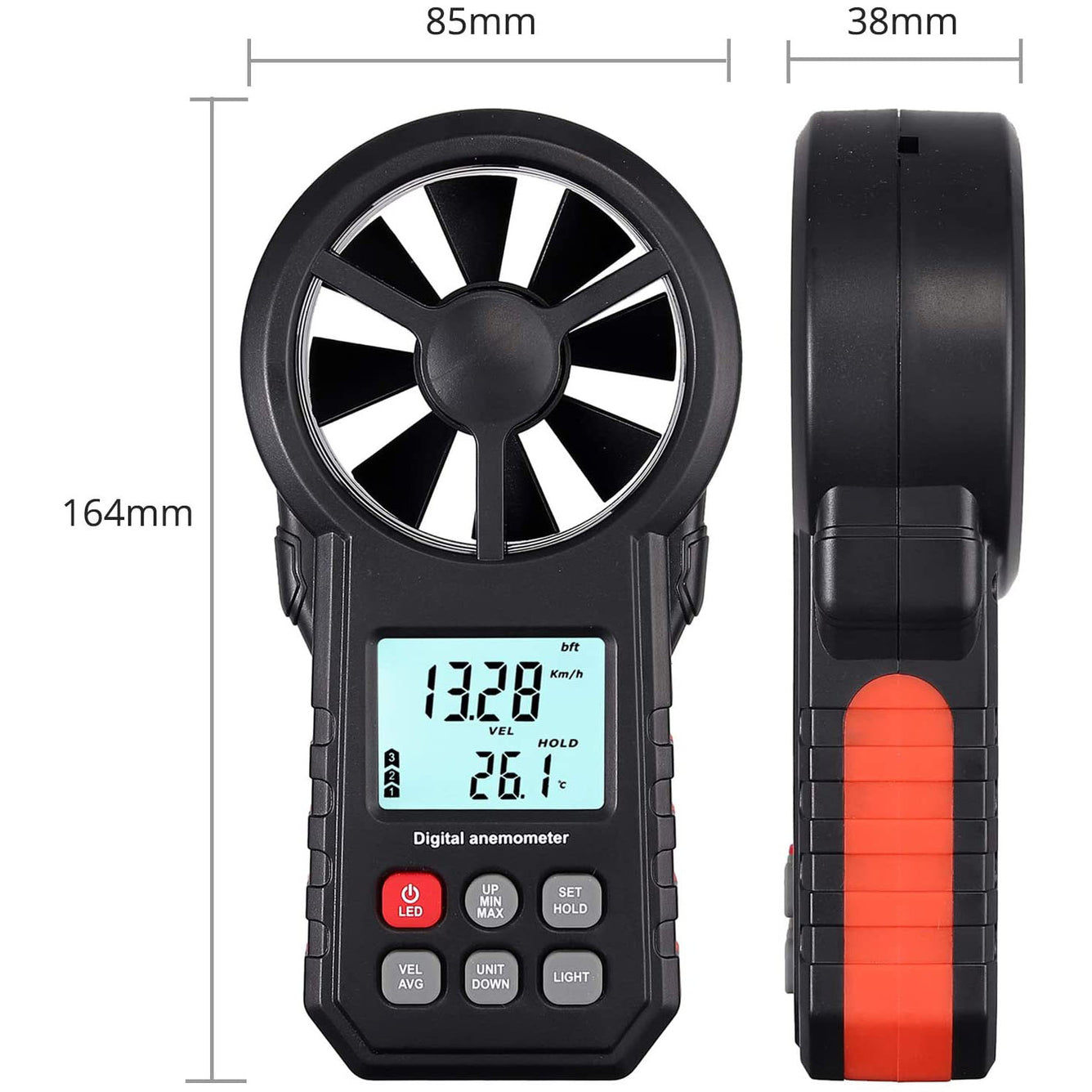 Proster Digital Anemometer Wind Speed Meter