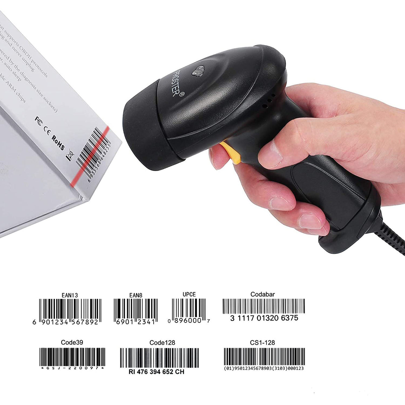 Proster Barcode Scanner USB Barcode Reader