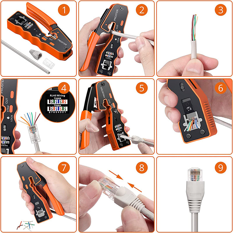 rj45 crimping tool kit – PROSTER store