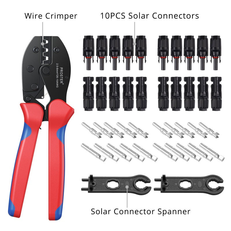 Proster Solar Connector Crimping Tools for 2.5/4.0/6.0mm²